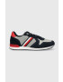 Tommy Hilfiger Sneakers boty ICONIC RUNNER MIX tmavomodrá barva FM0FM04282 - Pepit.cz