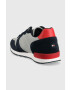 Tommy Hilfiger Sneakers boty ICONIC RUNNER MIX tmavomodrá barva FM0FM04282 - Pepit.cz