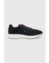 Tommy Hilfiger Sneakers boty LIGHTWEIGHT RUNNER KNIT FLAG tmavomodrá barva FM0FM04563 - Pepit.cz