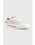 Tommy Hilfiger Tenisky CORE CORPORATE VULC CANVAS pánské šedá barva - Pepit.cz