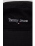 Tommy Jeans Bavlněná čepice černá barva - Pepit.cz