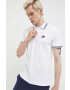 Tommy Jeans Bavlněné polo tričko bílá barva - Pepit.cz