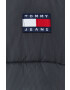 Tommy Jeans Bunda pánská černá barva zimní - Pepit.cz