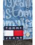 Tommy Jeans Džínová bunda pánská přechodná oversize - Pepit.cz