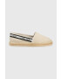 Tommy Jeans Espadrilky TJW FLATFORM WEBBING béžová barva EN0EN02362 - Pepit.cz