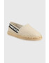 Tommy Jeans Espadrilky TJW FLATFORM WEBBING béžová barva EN0EN02362 - Pepit.cz