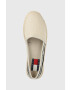 Tommy Jeans Espadrilky TJW FLATFORM WEBBING béžová barva EN0EN02362 - Pepit.cz