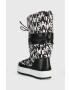 Tommy Jeans Sněhule EN0EN02163 SNOWBOOT HIGH LOGO černá barva - Pepit.cz