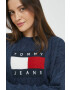 Tommy Jeans Svetr dámský tmavomodrá barva - Pepit.cz