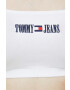 Tommy Jeans Top dámský bílá barva - Pepit.cz