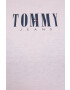 Tommy Jeans Tričko zelená barva - Pepit.cz