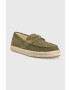 Toms Semišové espadrilky Stanford Rope 2.0 zelená barva 10019911 - Pepit.cz