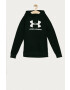 Under Armour Mikina 1357585 černá barva s potiskem - Pepit.cz