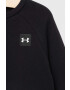 Under Armour Dětská mikina černá barva hladká - Pepit.cz