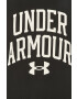 Under Armour Mikina 1361561 pánská černá barva s potiskem - Pepit.cz