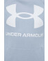 Under Armour Mikina pánská fialová barva s kapucí s potiskem 1357093-652 - Pepit.cz