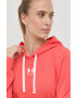 Under Armour Mikina 1369855 dámská červená barva s potiskem - Pepit.cz