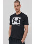 Under Armour Tričko 1361673 pánské černá barva s potiskem 1361673-369 - Pepit.cz