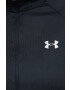 Under Armour Tričko s dlouhým rukávem 1320126 dámské černá barva s rolákem 1320126-090 - Pepit.cz