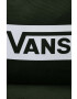 Vans Batoh Old Skool Boxed zelená barva velký s potiskem VN0A7SCHBD61 - Pepit.cz