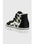 Vans Dětské tenisky TD SK8 Hi Zip MELT BLACK černá barva - Pepit.cz