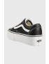 Vans Kožené tenisky Old Skool Stackform dámské černá barva VN0A7Q5MBPB1 - Pepit.cz