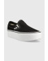 Vans Tenisky Classic dámské černá barva VN0A7Q5RBMX1 VN0A7Q5RBMX1-BLKWH - Pepit.cz