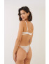 women'secret Tanga Leaf Lace Ivory - Pepit.cz