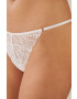 women'secret Tanga Leaf Lace Ivory - Pepit.cz