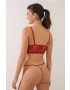 women'secret Tanga Red Caprice červená barva - Pepit.cz