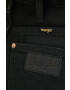 Wrangler Džíny Barrel Coated Black dámské high waist - Pepit.cz