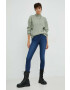 Wrangler Džíny High Rise Skinny Cozy Night dámské high waist - Pepit.cz