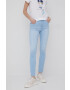 Wrangler Džíny High Rise Skinny Soft Blue dámské high waist - Pepit.cz