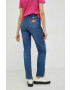 Wrangler Džíny Mom Straight dámské high waist damskie high waist - Pepit.cz