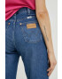 Wrangler Džíny Mom Straight dámské high waist damskie high waist - Pepit.cz