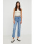 Wrangler Džíny Mom Straight Mauna dámské high waist - Pepit.cz