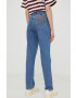 Wrangler Džíny Mom Straight Winter Hue dámské high waist - Pepit.cz