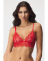 Bluebella Podprsenka Grace Red Bralette XS - Pepit.cz