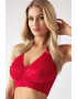 Cosabella Podprsenka Curvy Never Red Bralette M - Pepit.cz