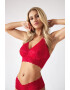 Cosabella Podprsenka Curvy Never Red Bralette M - Pepit.cz