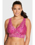 Cosabella Podprsenka Curvy Preta Fuchsia Bralette S - Pepit.cz