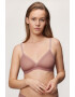 DKNY Podprsenka Sheer Bralette Rosewood M - Pepit.cz