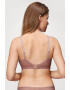 DKNY Podprsenka Sheer Bralette Rosewood M - Pepit.cz