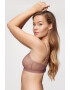 DKNY Podprsenka Sheer Bralette Rosewood M - Pepit.cz