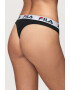 FILA Dámské černé kalhotky Underwear String XS - Pepit.cz