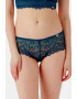 Gossard Kalhotky Dark Teal Swirl francouzské L - Pepit.cz