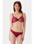 Gossard Kalhotky Glossies Lace Bordeaux XS - Pepit.cz