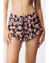 Hunkemöller Dámské pyžamové šortky Satin Ruffle Flower L - Pepit.cz