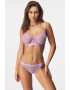 Hunkemöller Podprsenka Honey Violet nevyztužená 90/F - Pepit.cz