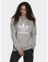 adidas Originals Trefoil Mikina Šedá - Pepit.cz